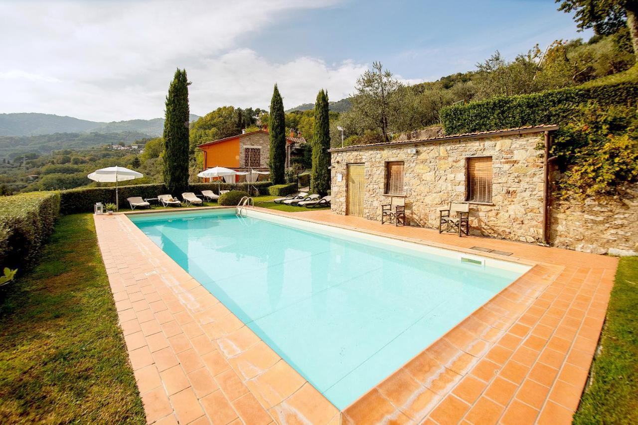 Casetta Di Butia, Ginestra Apartment With Swimming Pool Борго-а-Моццано Экстерьер фото