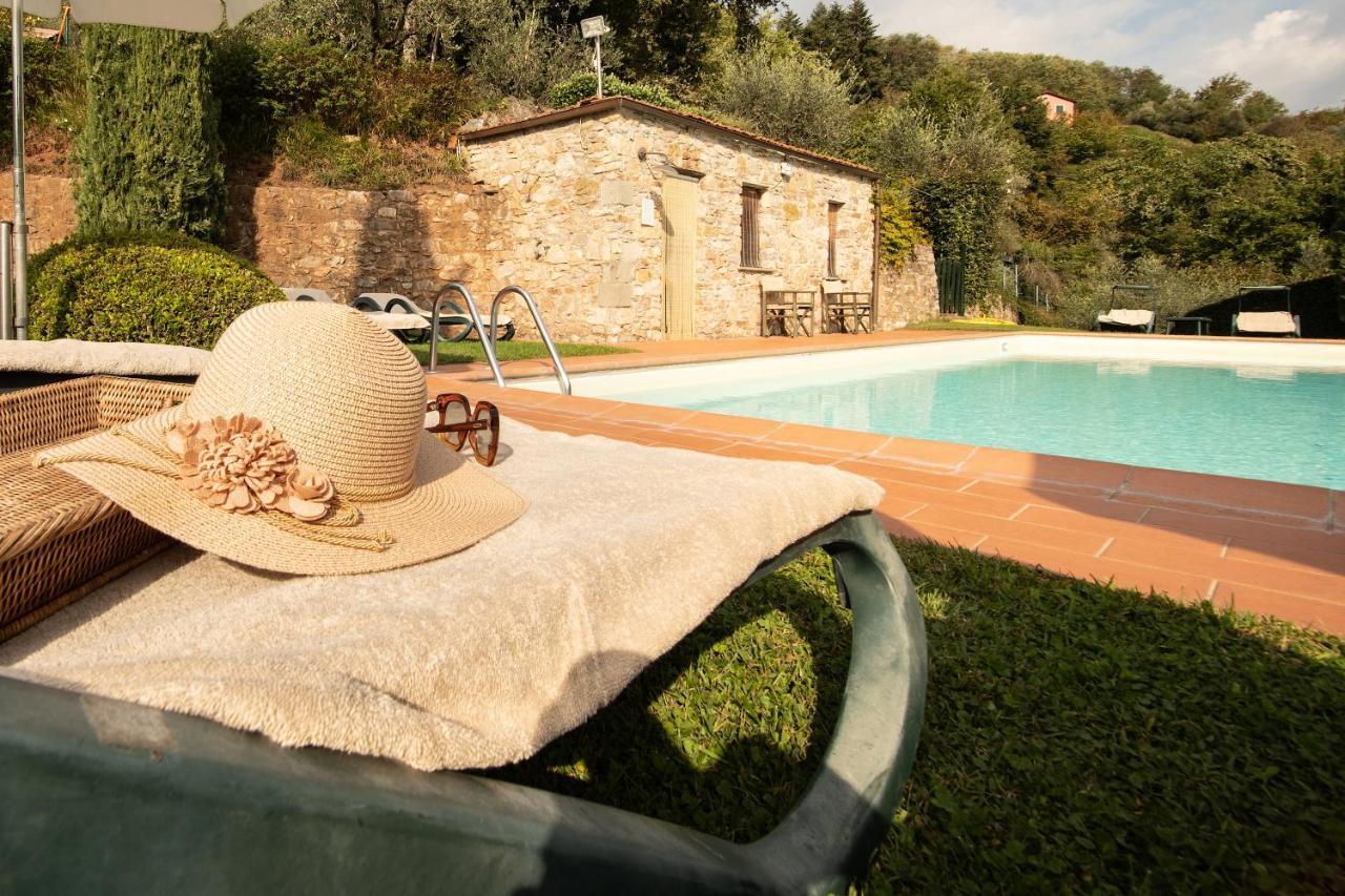Casetta Di Butia, Ginestra Apartment With Swimming Pool Борго-а-Моццано Экстерьер фото
