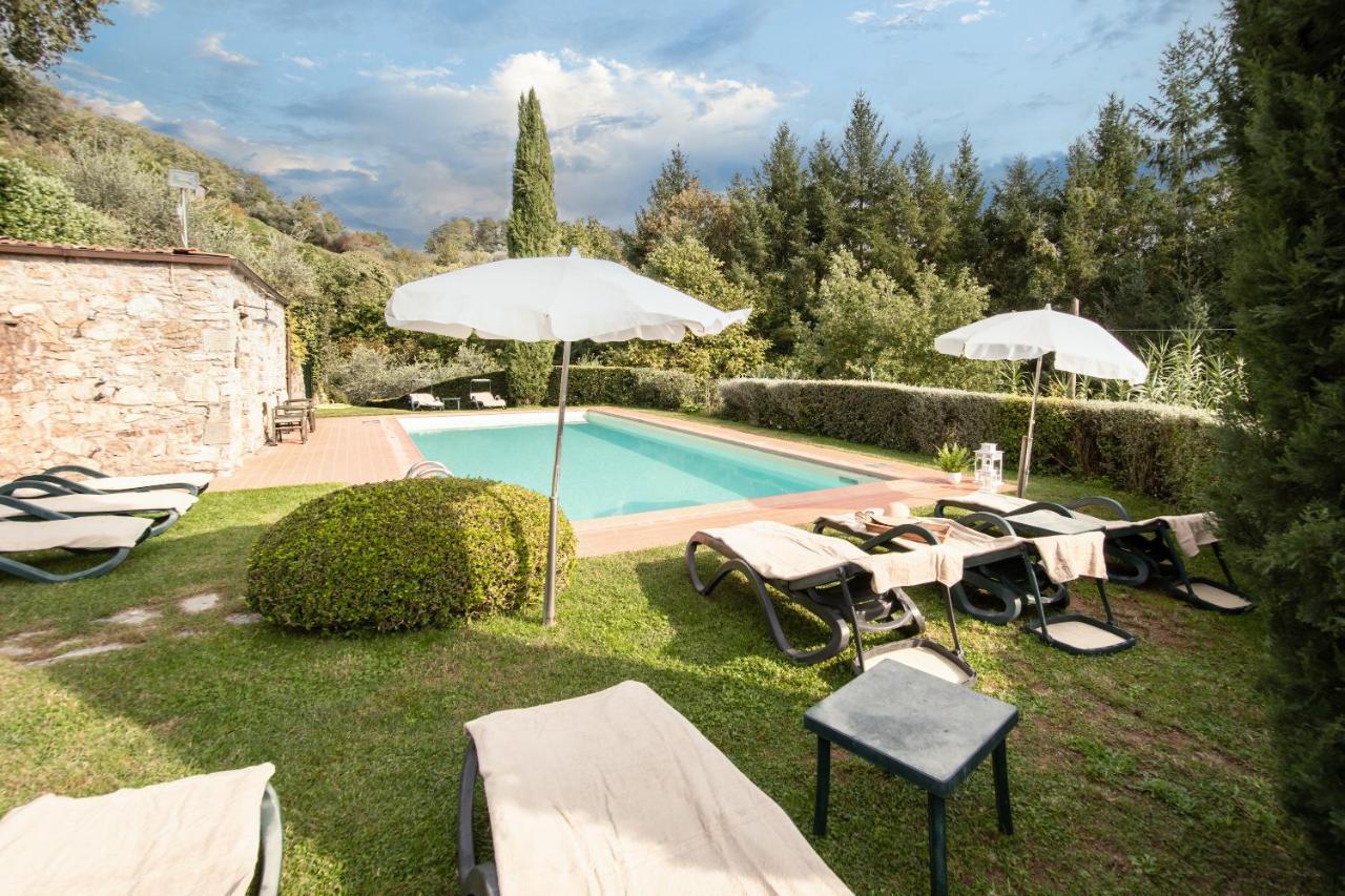 Casetta Di Butia, Ginestra Apartment With Swimming Pool Борго-а-Моццано Экстерьер фото