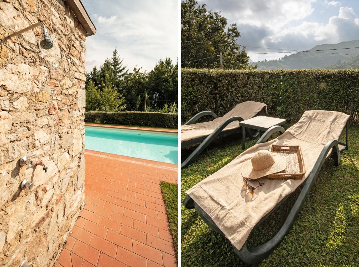 Casetta Di Butia, Ginestra Apartment With Swimming Pool Борго-а-Моццано Экстерьер фото