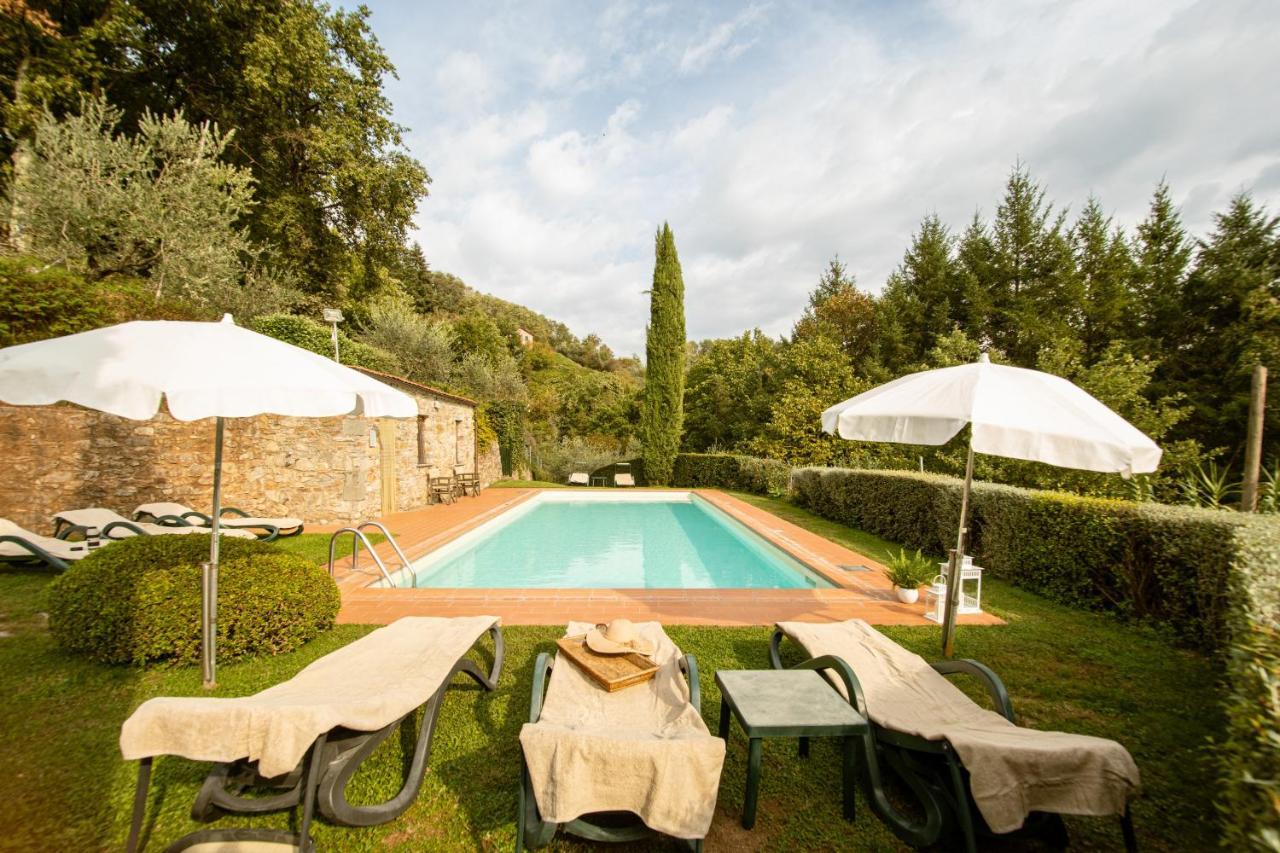 Casetta Di Butia, Ginestra Apartment With Swimming Pool Борго-а-Моццано Экстерьер фото