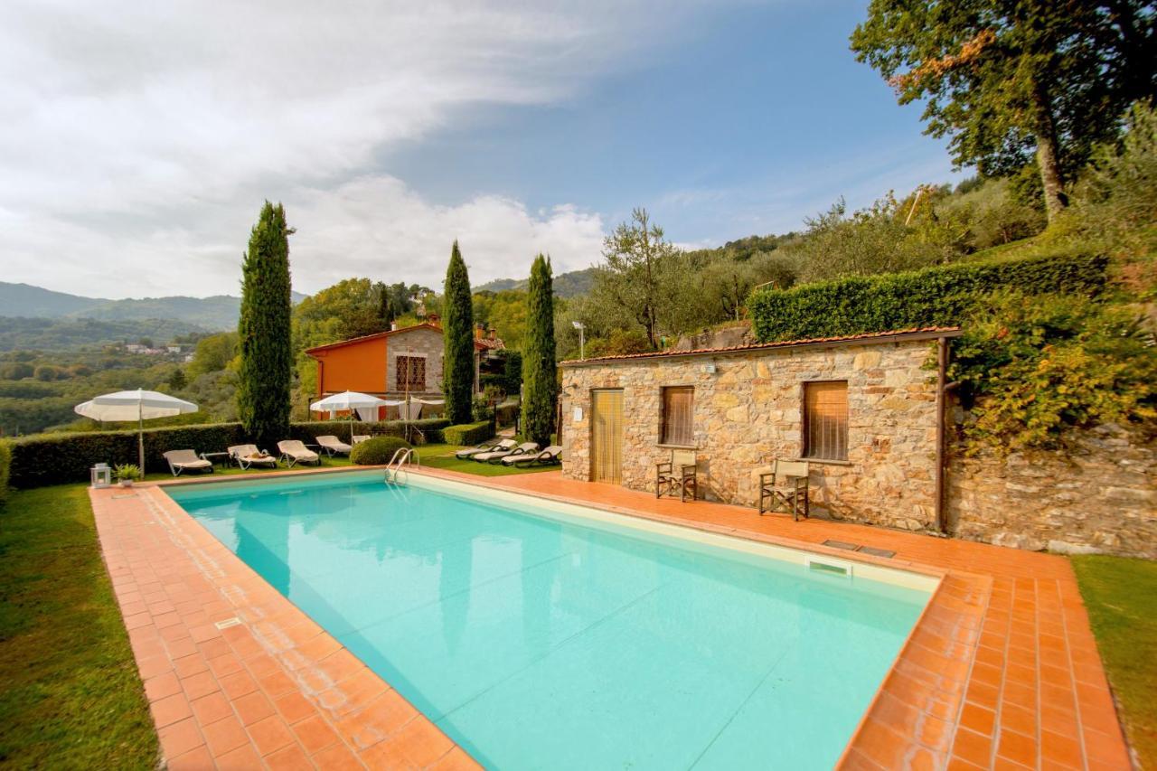 Casetta Di Butia, Ginestra Apartment With Swimming Pool Борго-а-Моццано Экстерьер фото